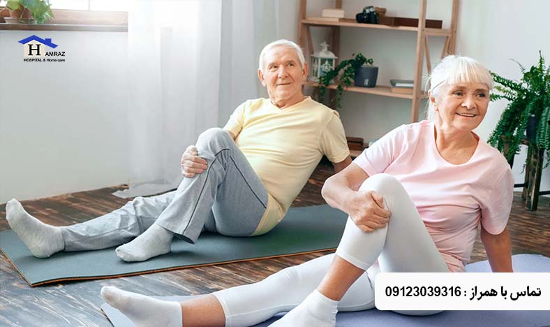 تقویت و درمان عضلات پا در سالمندان
