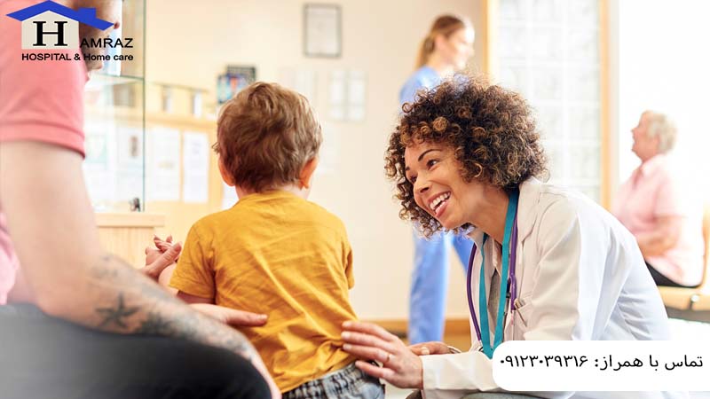 اعزام متخصص اطفال در منزل