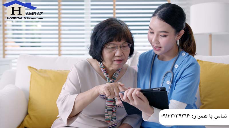 ویزیت و معاینه دکتر در خانه شبانه روزی