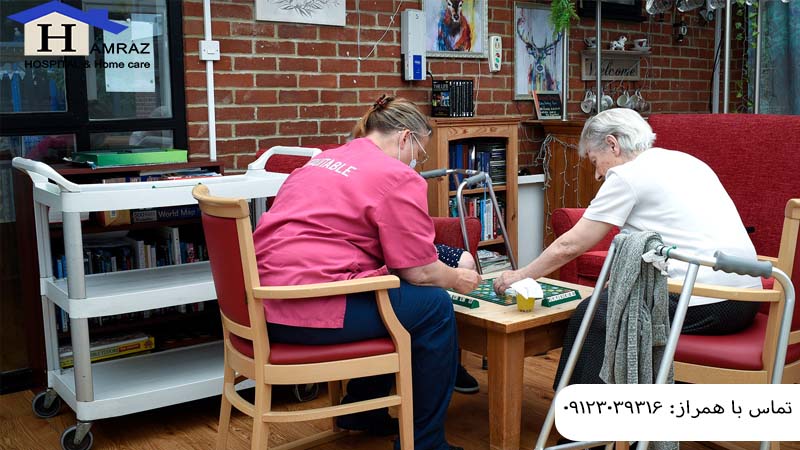 پرستار در منزل اقدسیه