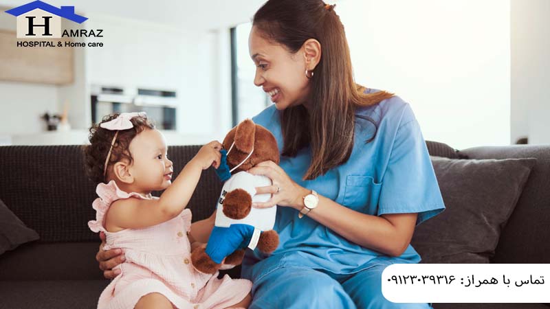 اعزام متخصص اطفال در منزل